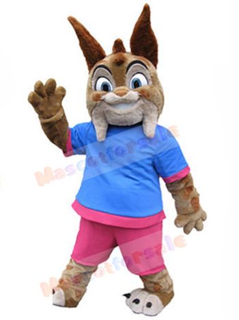 Lynx mascot costume