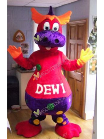 Dewi The Dragon Mascot Costume