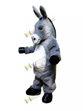 Gray Donkey Hospice Mascot Costume