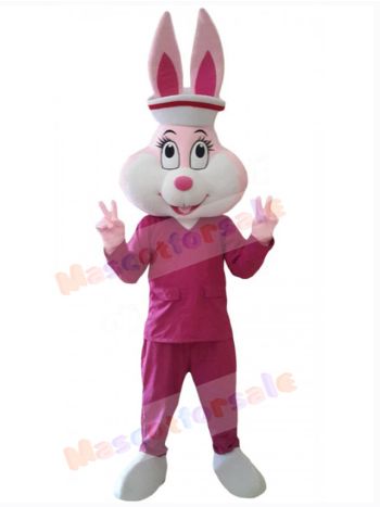 Easter Bunny Rabbit mascot costume