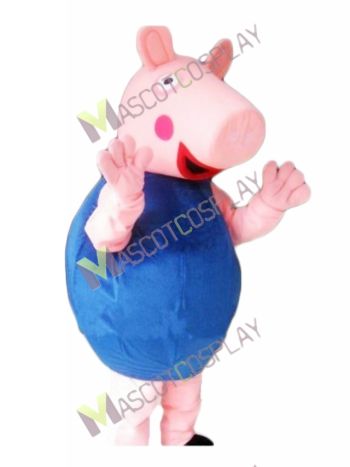 George Pig Mascot Costume 