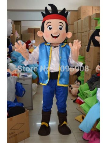 High Quality New Jake and Neverland Pirate Mascot Costume Pirates Adult Party Carnival Halloween Christmas Mascot 