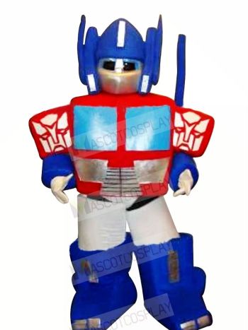 High Quality Blue Robot Mascot Costumes Cartoon