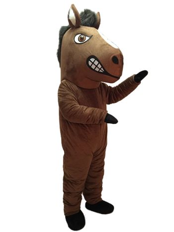 New Mustang Horse Mascot Costume