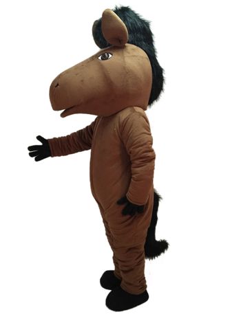 New Mustang Horse Mascot Costume