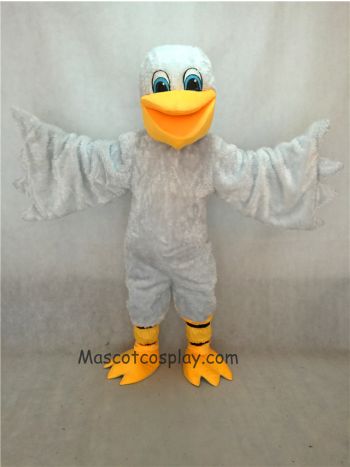 White Pelican Bird Mascot Costume