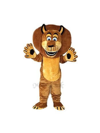 Alex The Lion Mascot Costume