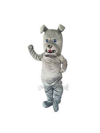 New Lovely Gray Spike Dog Mascot Costume
