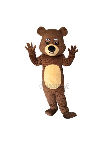 New Funny Brown Teddy Bear Mascot Costume