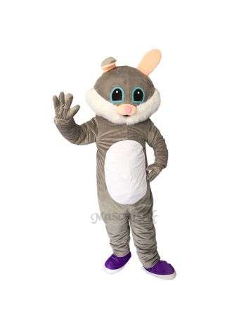 Easter Male Bunny Rabbit Plush Adult Mascot Costume