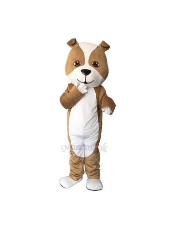 New Strong Grey British Bulldog Mascot Costume  
