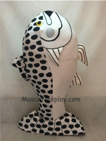 Delicious Fish Restaurant Promotion Salmon Mascot Costume