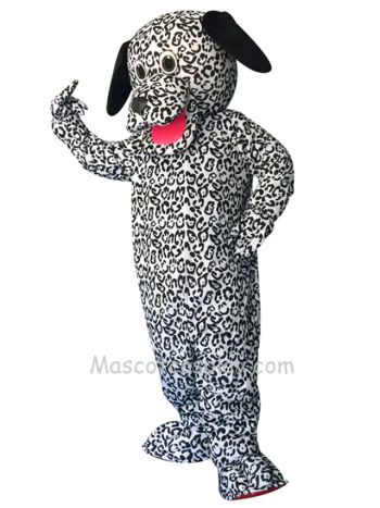 Cute Dalmation Dog Long Ears Mascot Costume