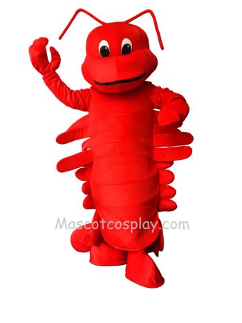 Red Cartoon Lobster Adult Funny Mascot Costume