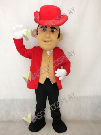 Red Hat Patriot Mascot Costume