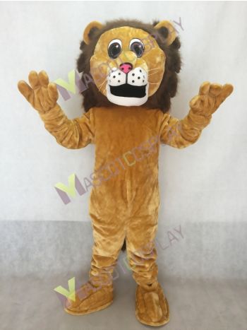 Tan and White Knight Mascot Costume