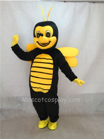 2nd Version of The Yellow an Blck Bee Mascot Adult Costume