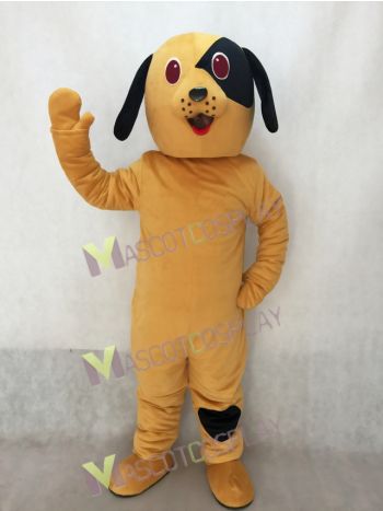 Cute Tan Puppy Dog Mascot Costume