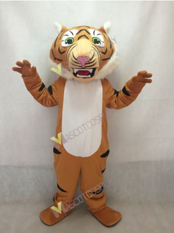 Black Stripe Tiger Mascot Costume