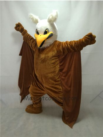 Fierce New Brown Griffin Mascot Costume