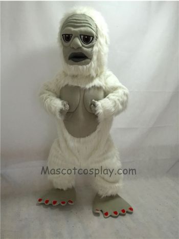 Fierce New Yeti Mascot Costume