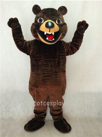 Kodiak Brown Bear Mascot Costume
