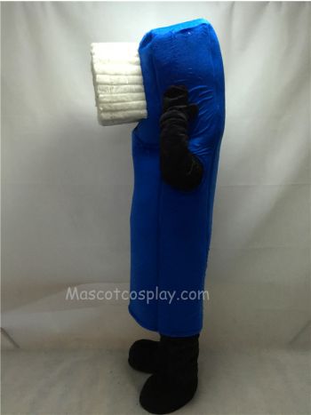 Cute Blue Toothbrush Mascot Costume