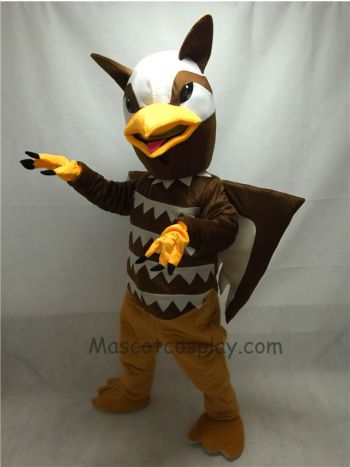 Fierce Brown Griffin Mascot Costume