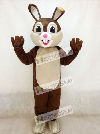New Chocolate Easter Bunny Rabbit Mascot Costume