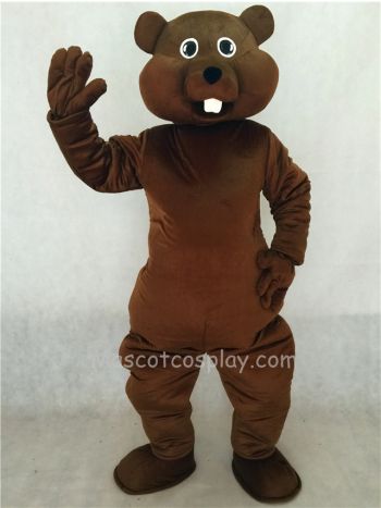 Brown Nutty Squirrel Mascot Costume