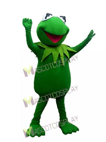 Kermit the Frog Green Frog Mascot Costume