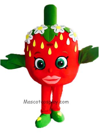 Shopkins Strawberry Kiss Classic Halloween Mascot Costume