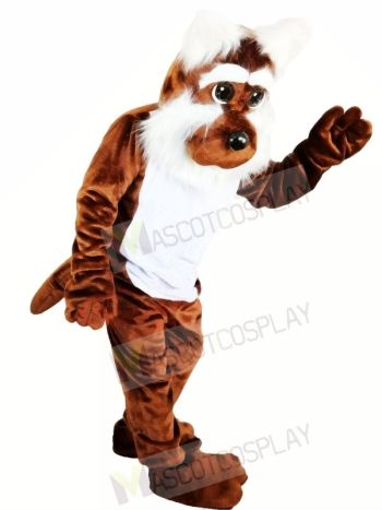 Cute Brown Dog Mascot Costumes Animal	