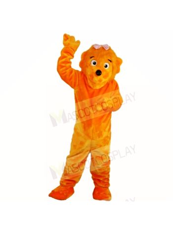 Orange Girl Funny Lion Mascot Costumes Cartoon