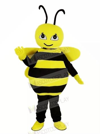 Yellow Little Bee Mascot Costume Animal