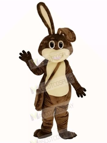 Brown Easter Bunny Rabbit Mascot Costume