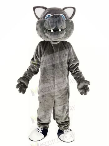 Gray Wolf Mascot Costume Animal