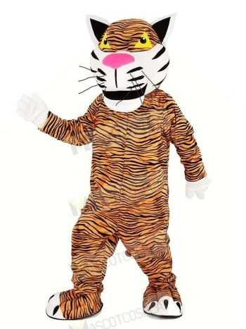 Strong Tiger Mascot Costume Animal