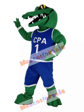 Alligator mascot costume