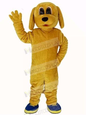 Golden Dog Mascot Costume Animal