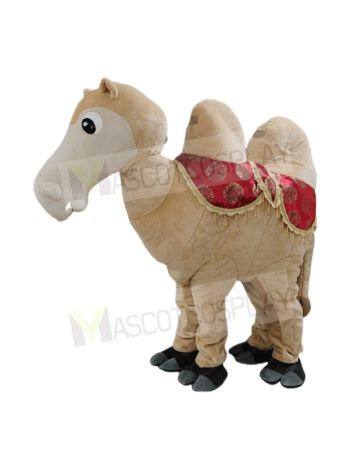 Cute Brown 2 Person Camel Mascot Costume