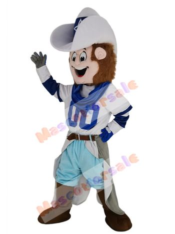Cowboy mascot costume