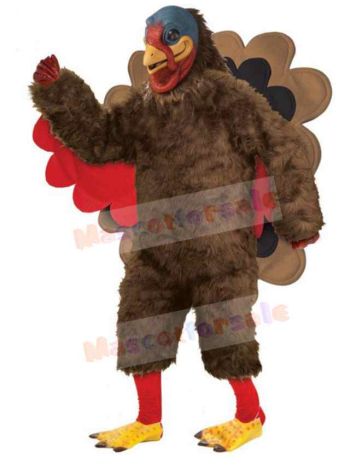 Turkey mascot costume