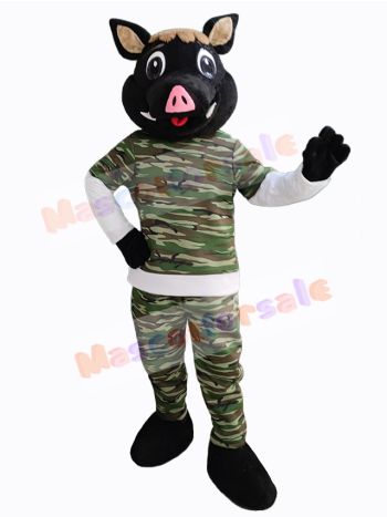Boar mascot costume