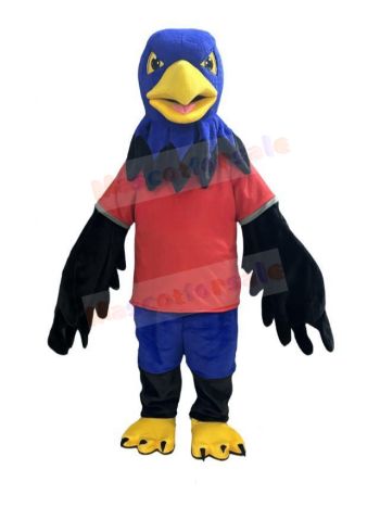Hawk mascot costume
