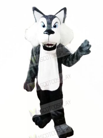 Fierce Lightweight Wolf Mascot Costumes Cartoon	