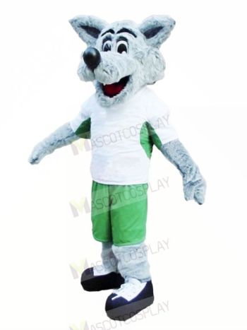 Sport Lightweight Wolf Mascot Costumes Cartoon	