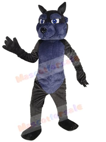 Wolf mascot costume