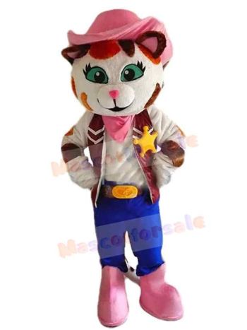 Cat mascot costume