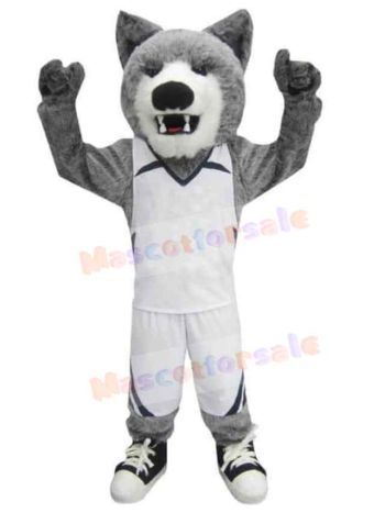 Wolf mascot costume